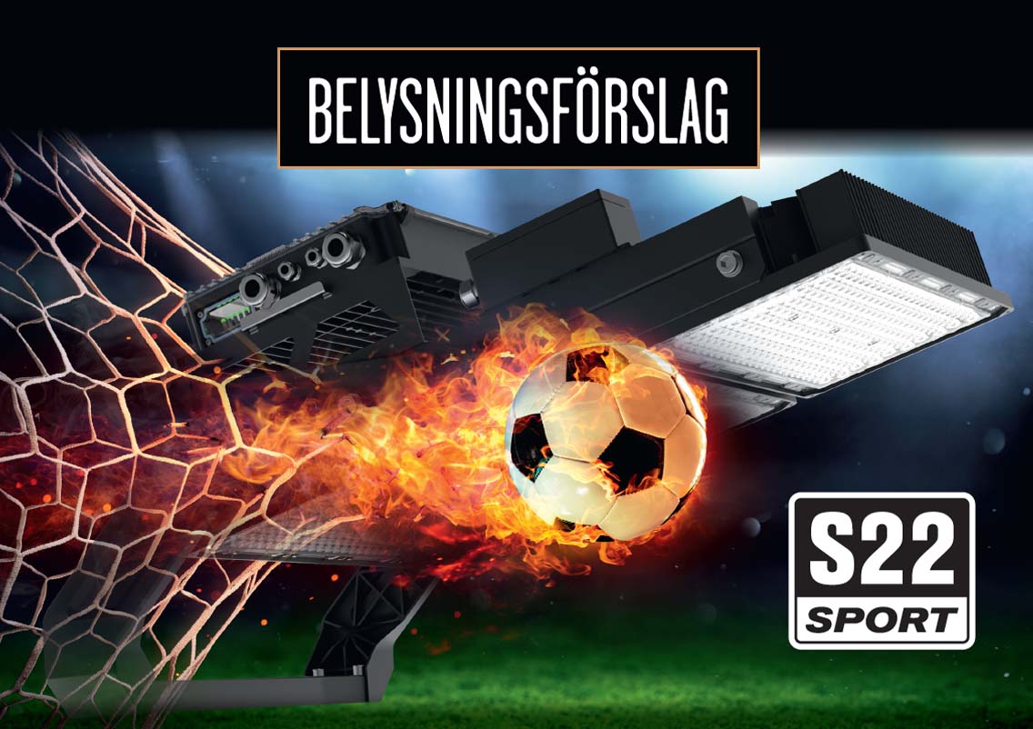 Belysning fotbollsplan