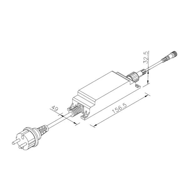 DECKY drivdon 24VDC Max 60W - Bild 2